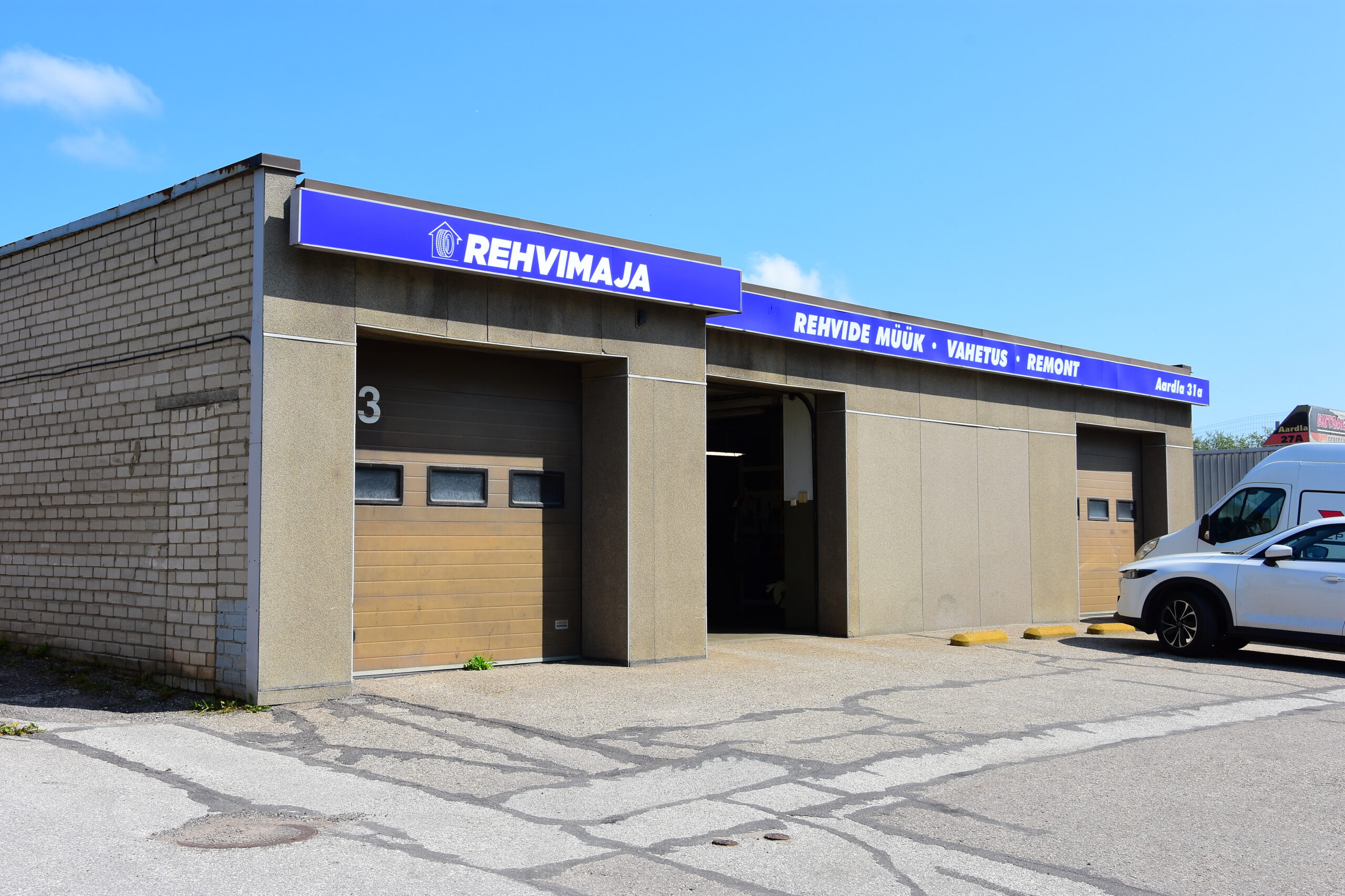 Rehvimaja rehvivahetus töökoda Tartus, Aardla 31a